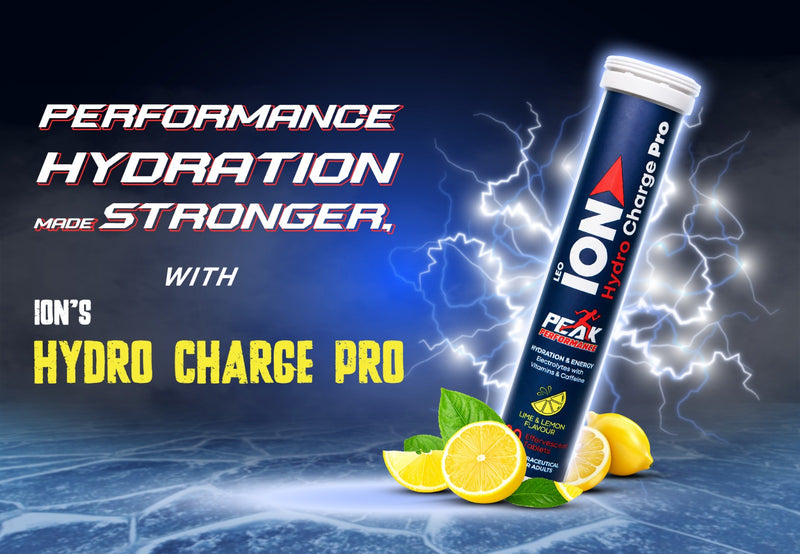 ION Hydro Charge PRO effervescent tablet — endurance supplement for
marathon runners India